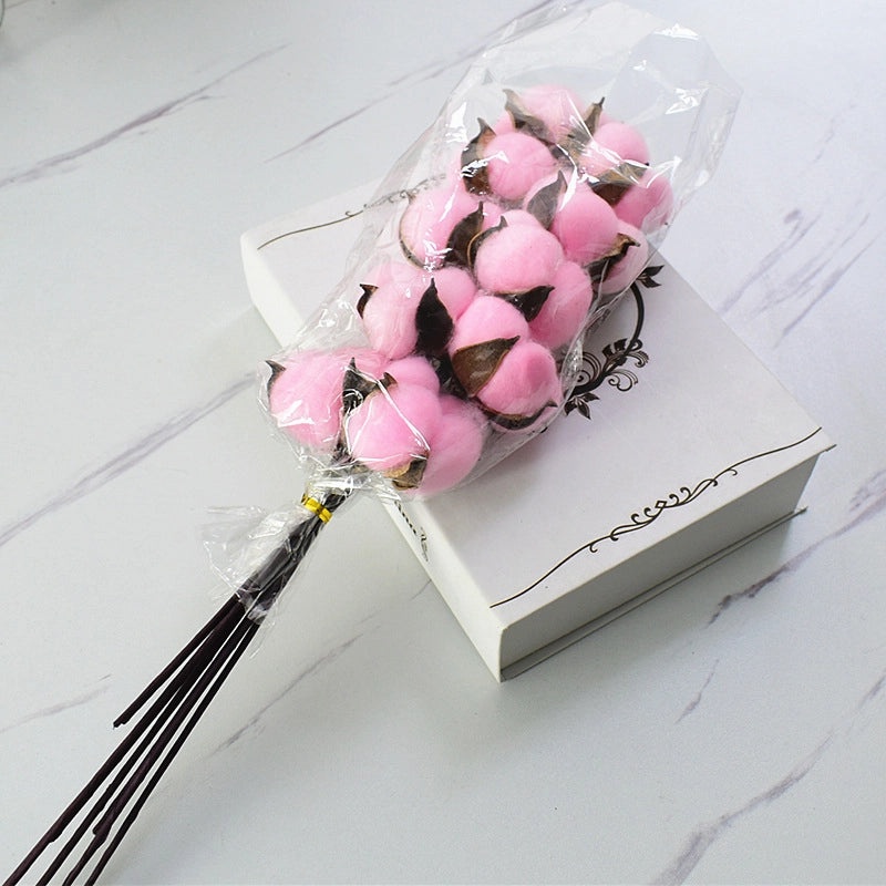 Elegant Minimalist Dried Floral Arrangement Artificial Imitation Flowers for Home Decor|Home Decor & Artificial Plants