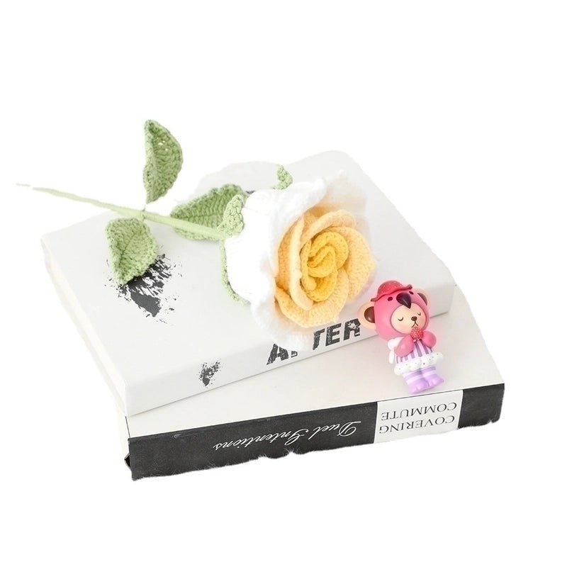 Elegant Lady Flower Yarn Artificial Blooms|Home Decor Artificial Flowers