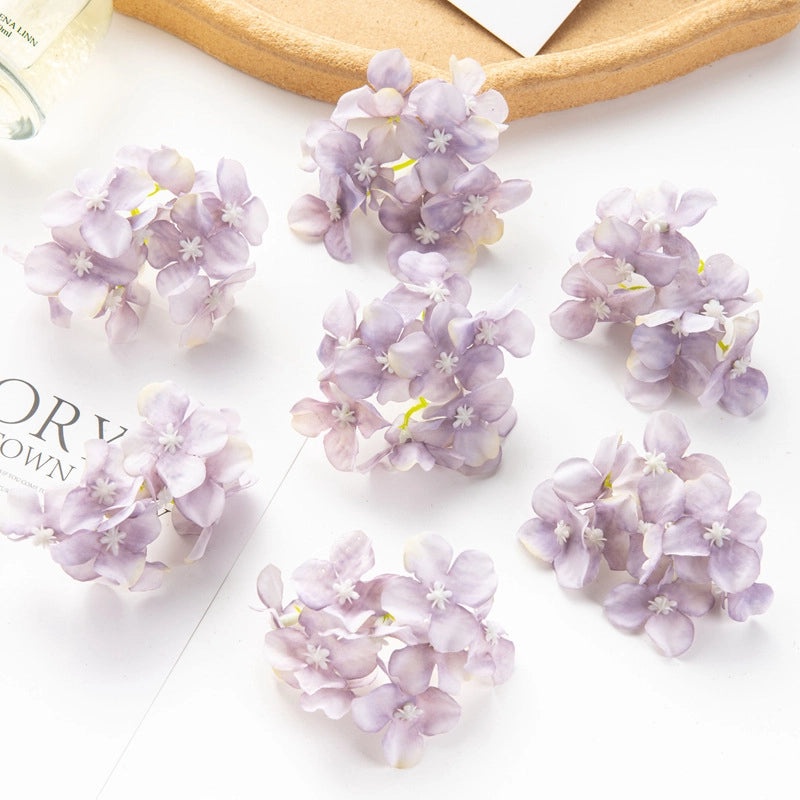 Elegant Pastoral Hydrangea Silk Flowers Artificial Plants for Home Decor|Artificial Flowers