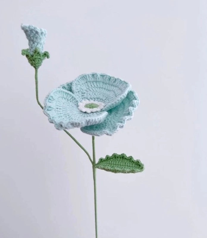 Handmade Pastoral Flower Yarn Artificial Blooms|Home Decor & Artificial Flowers