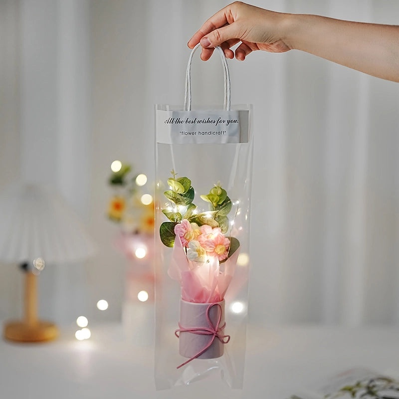 Romantic Floral Yarn Artificial Flowers for Elegant Ladies | Home Decor & Artificial Flowers