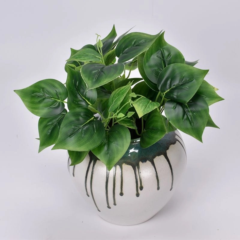 Artificial Green Potted Plant for Wall Decor | Home Garden Decorations