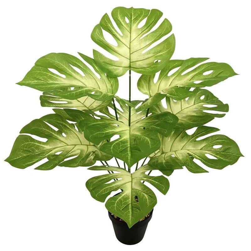 Casual PVC Fake Green Plants Artificial Flowers Decor|Home Decor Artificial Plants