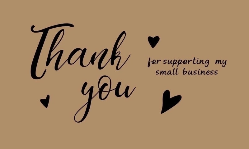 200 Kraft Paper Thank You Cards 300g Decorative Notes for Gift Tags|Stationery & Cards