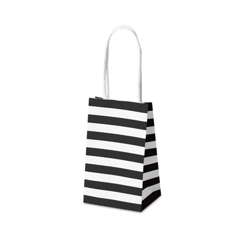 Charming Striped Paper Gift Bags for Parties | Party Supplies