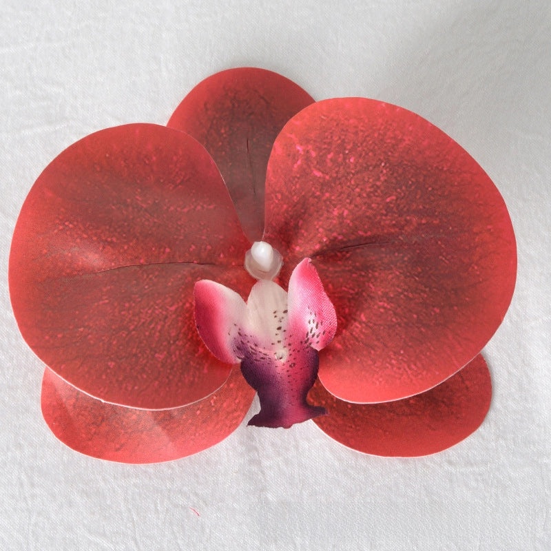 Artificial Phalaenopsis Flower Head Hairpin for DIY Wedding Decorations|Hair Accessories