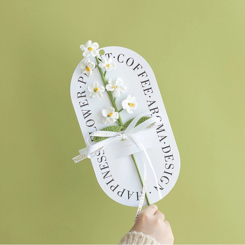 Colorful Yarn Handmade Artificial Flowers|Home Decor Artificial Flowers