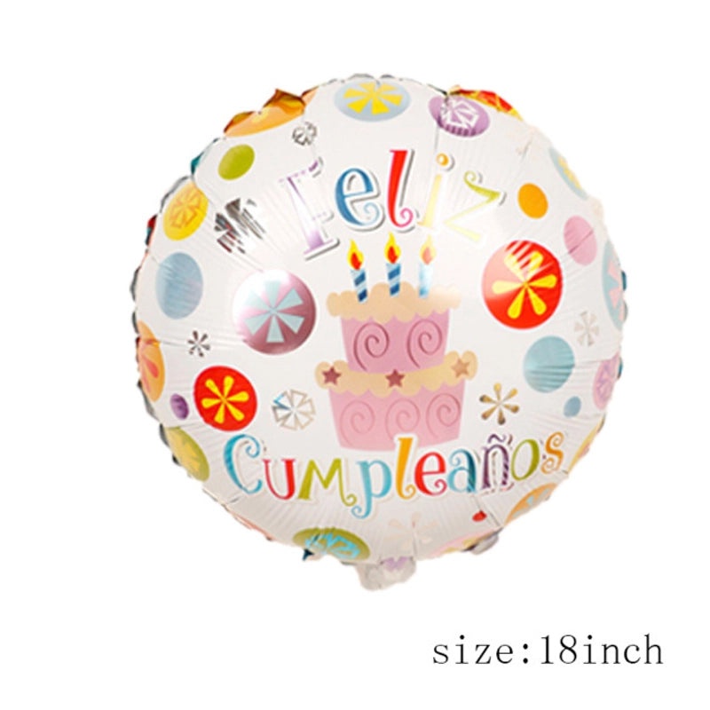 50 Pieces Birthday Party Balloons Aluminum Foil Letter Star Heart Shapes | Party Supplies Balloons|生日派对气球