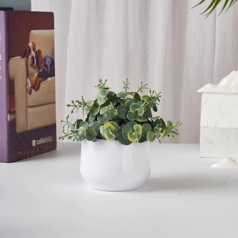 Artificial Green Plant Desktop Decoration Small Indoor Flower Living Room Decor|Home Decor