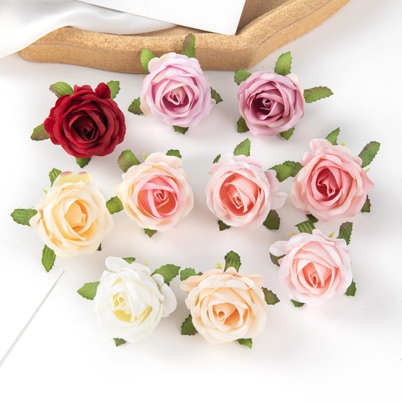 Elegant Rose Silk Artificial Flowers Bouquet|Home Decor Artificial Flowers