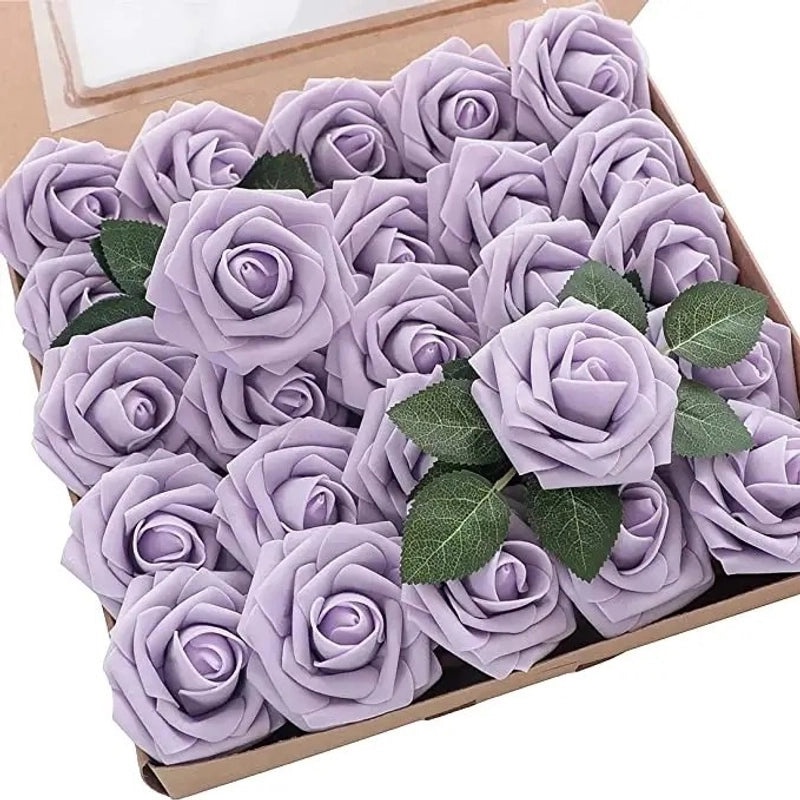Romantic Foam Flower Arrangement for Housewarming and Birthday Gifts|Home Decor & Gifts
