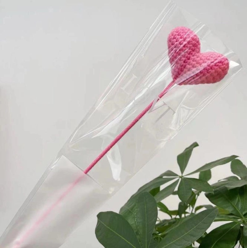 Artificial Sunflower, Rose, and Tulip Yarn Flowers Bouquet|Home Decor Artificial Flowers