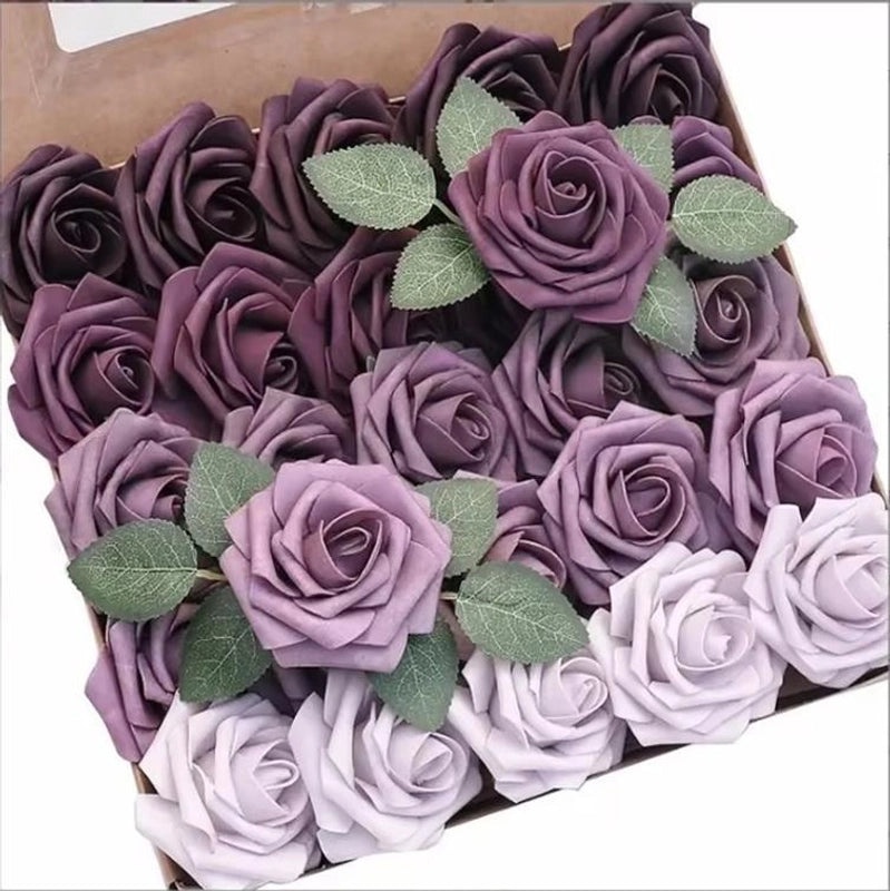 Chic Floral Plastic Artificial Flowers for Women|Home Decor & Artificial Flowers