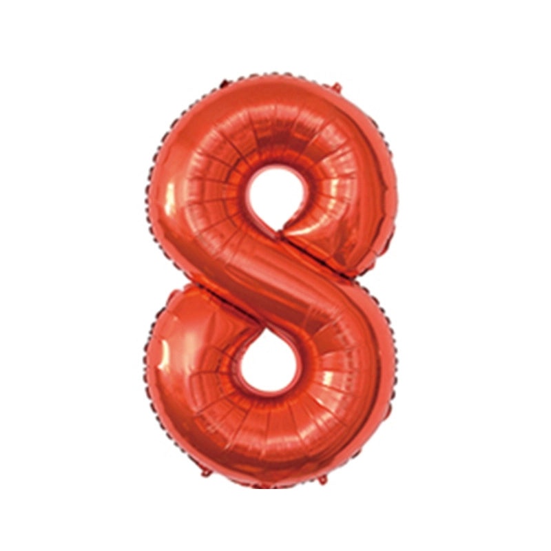 Personalized Birthday Number Balloons Aluminum Foil Party Decorations|Party Supplies Balloons