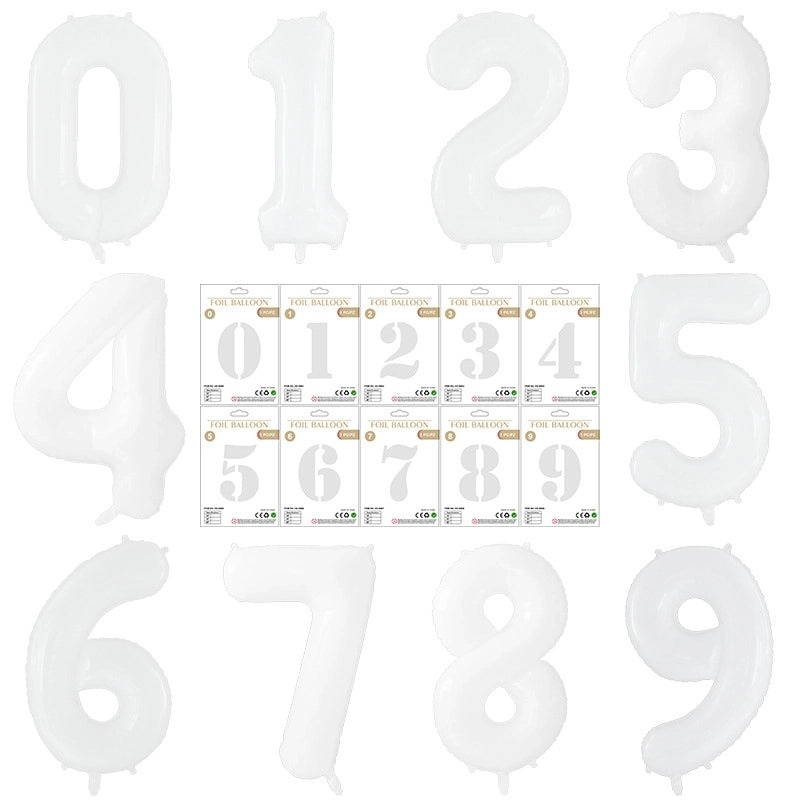 Personalized Birthday Number Balloons Aluminum Foil Party Decorations|Party Supplies Balloons