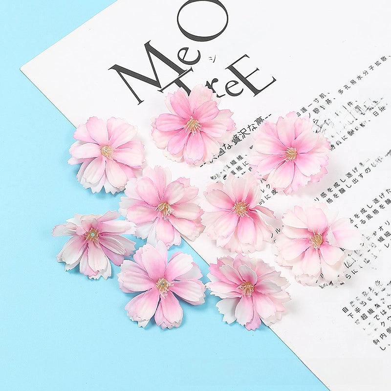 Artificial Plum Blossom Hairpin DIY Handmade Hanfu Headdress Fake Flower Hydrangea Set | Hanfu Accessories