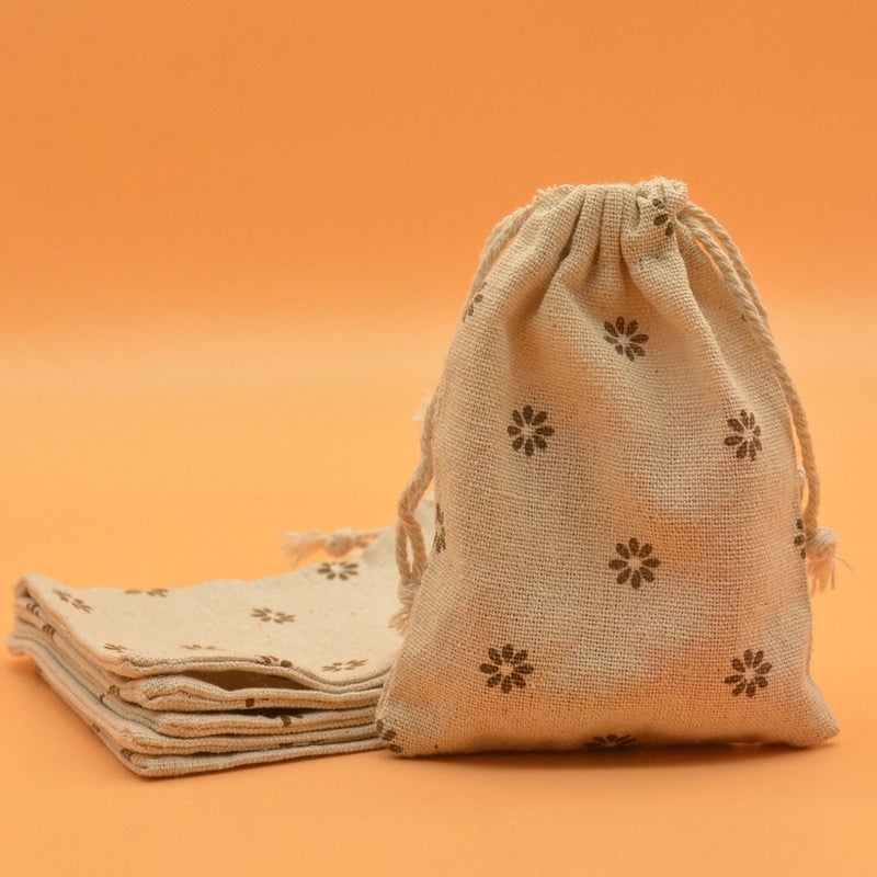 Floral Fabric Tote Bag Stylish Daily Use Gift Bag | Women’s Accessories Bags