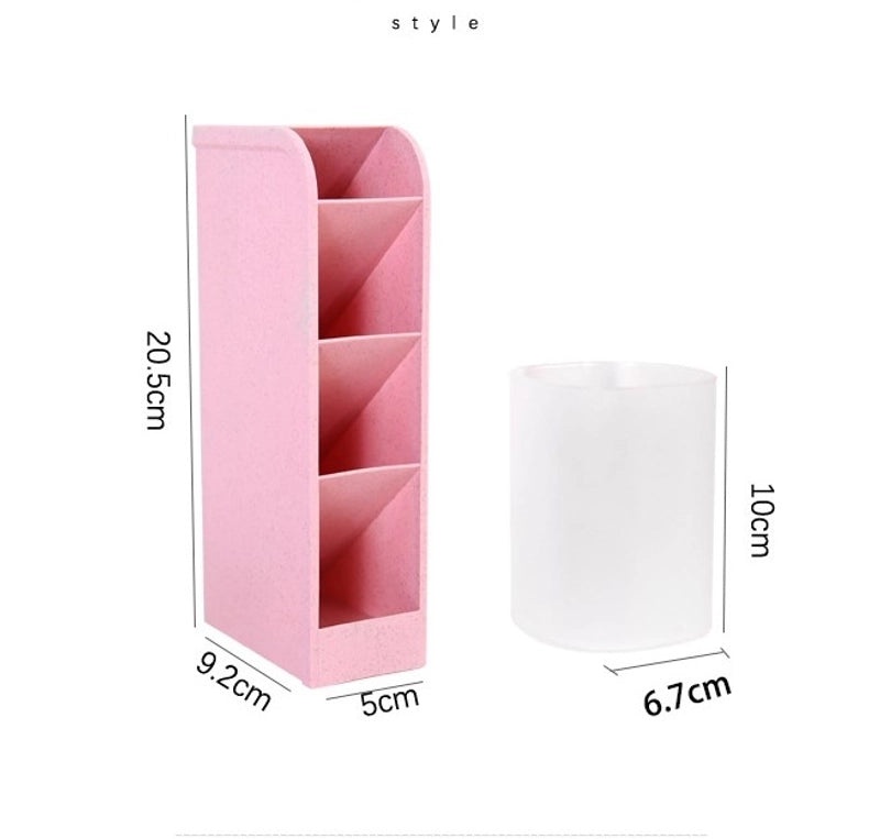 Candy Color Korean Style Desktop Organizer Box for Accessories|Home & Office Storage