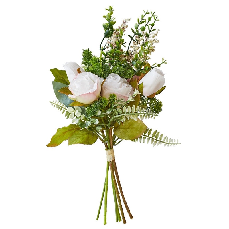 Romantic Elegant Minimalist Silk Floral Artificial Flowers Bouquet|Home Decor Artificial Flowers