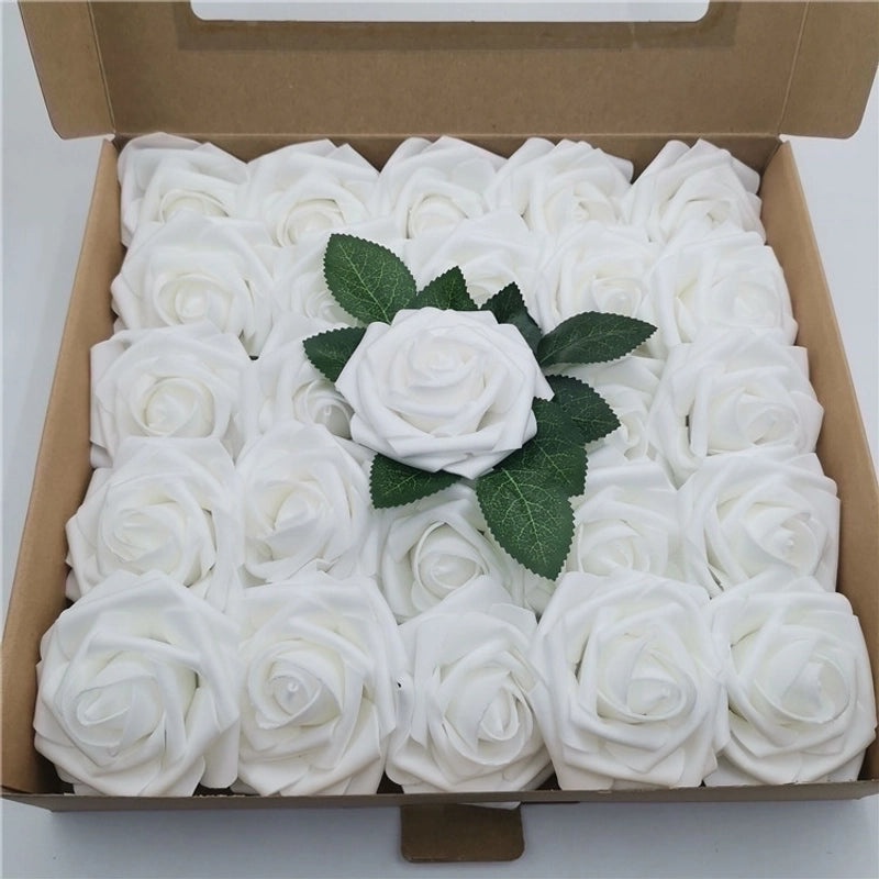 Romantic Foam Flower Arrangement for Housewarming and Birthday Gifts|Home Decor & Gifts