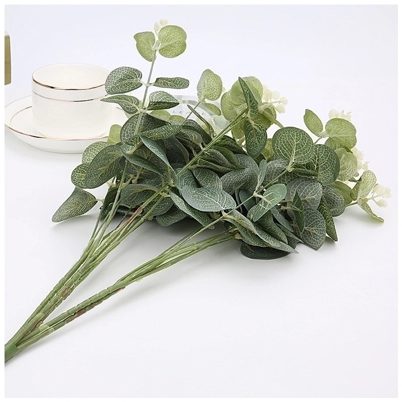 Minimalist Color Block Raw Silk Artificial Flowers Faux Plants Decorative Home Accessories|Home Decor Artificial Flowers