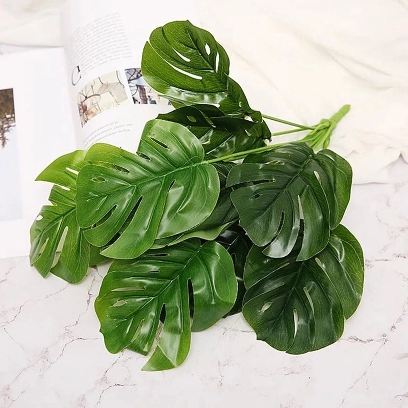 Minimalist Solid Color Plastic Faux Plants Artificial Flowers for Home Decor|Home & Garden Decorations
