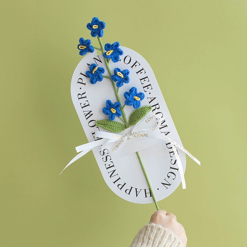 Colorful Yarn Handmade Artificial Flowers|Home Decor Artificial Flowers