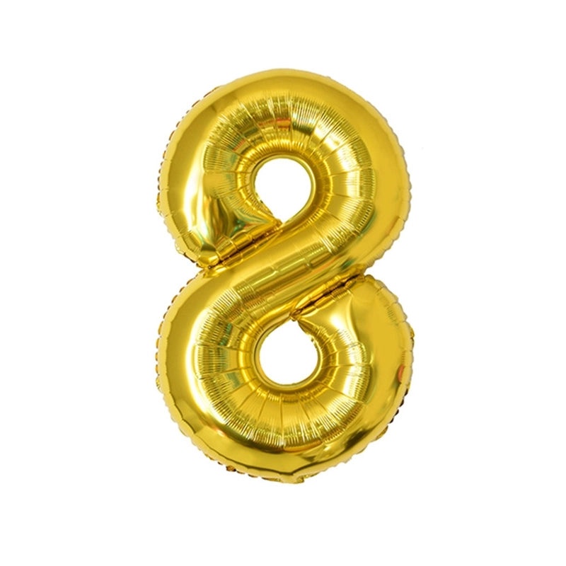 Personalized Birthday Number Balloons Aluminum Foil Party Decorations|Party Supplies Balloons
