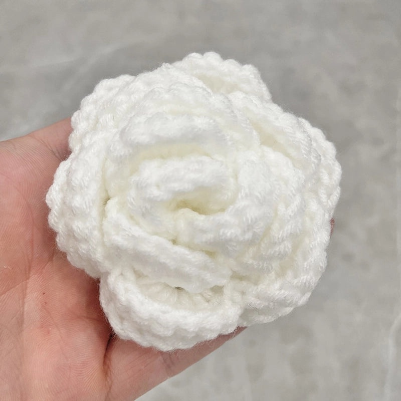 Minimalist Sunflower Heart-Shaped Rose Yarn Artificial Flowers|Home Decor Artificial Flowers
