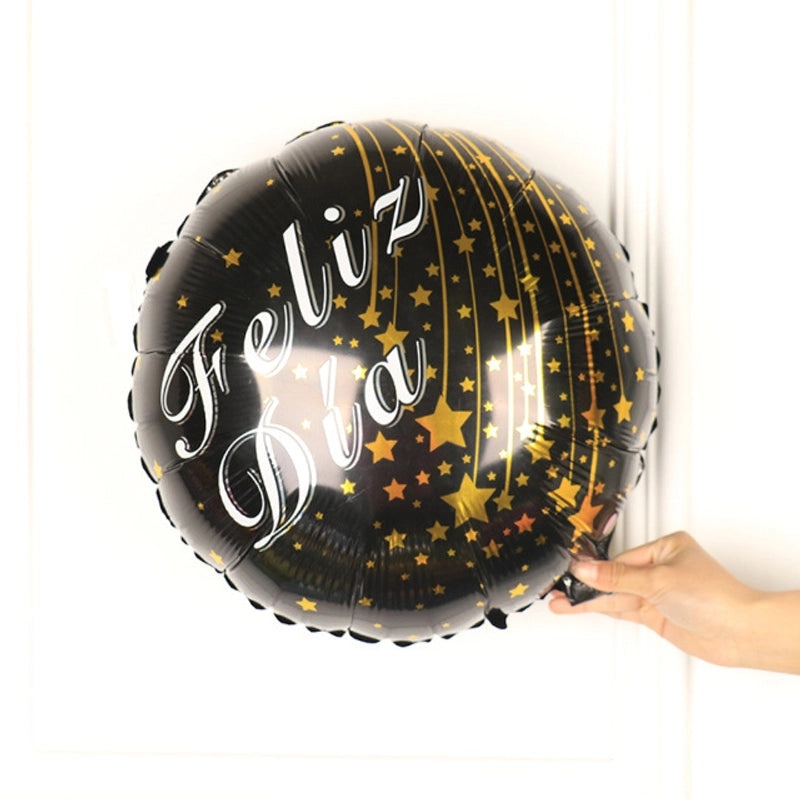 50 Pieces Birthday Party Balloons Aluminum Foil Letter Star Heart Shapes | Party Supplies Balloons|生日派对气球