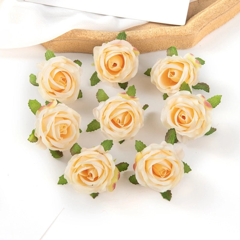 Elegant Rose Silk Artificial Flowers Bouquet|Home Decor Artificial Flowers