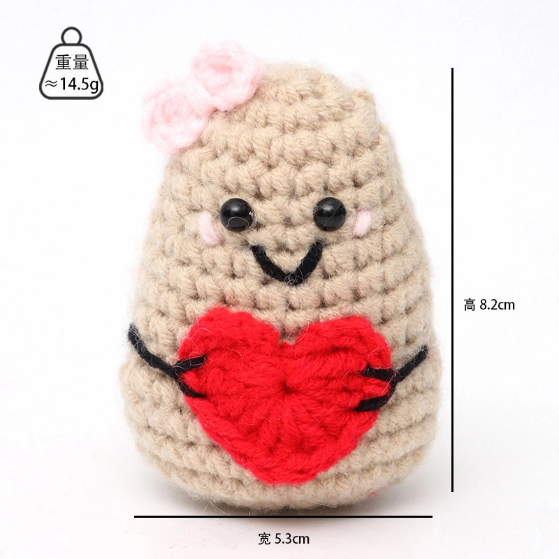 Cartoon Style Solid Color Yarn Decorative Craft Supplies|Home Decor