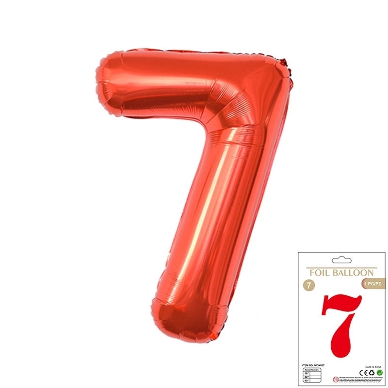 Personalized Birthday Number Balloons Aluminum Foil Party Decorations|Party Supplies Balloons