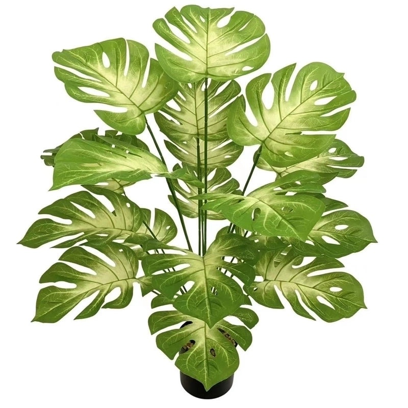 Casual PVC Fake Green Plants Artificial Flowers Decor|Home Decor Artificial Plants