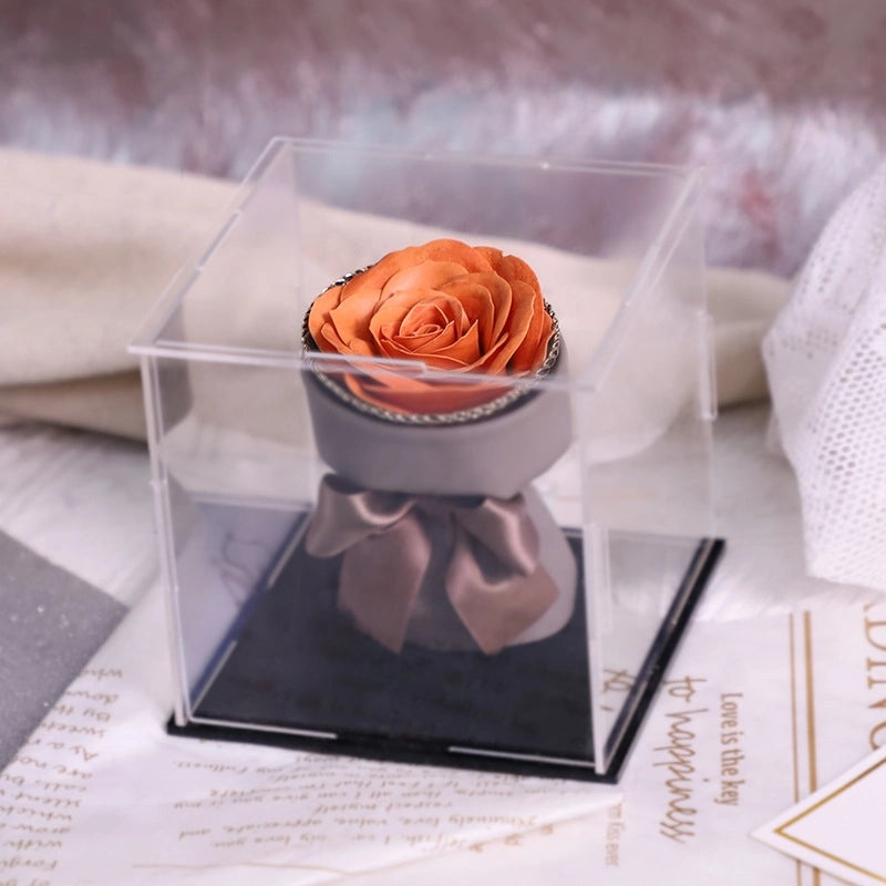 Romantic Rose Soap Flower Bouquet for Valentine’s Day | Artificial Flowers & Soap Gifts
