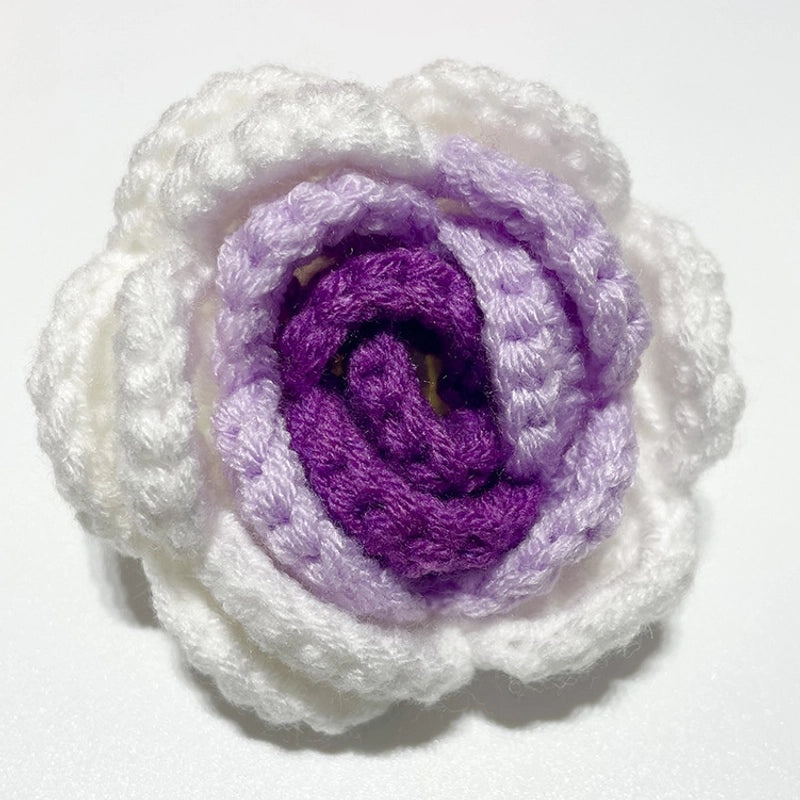 Minimalist Sunflower Heart-Shaped Rose Yarn Artificial Flowers|Home Decor Artificial Flowers