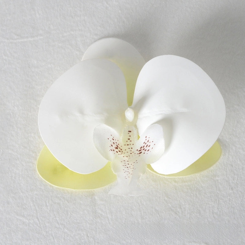 Artificial Phalaenopsis Flower Head Hairpin for DIY Wedding Decorations|Hair Accessories