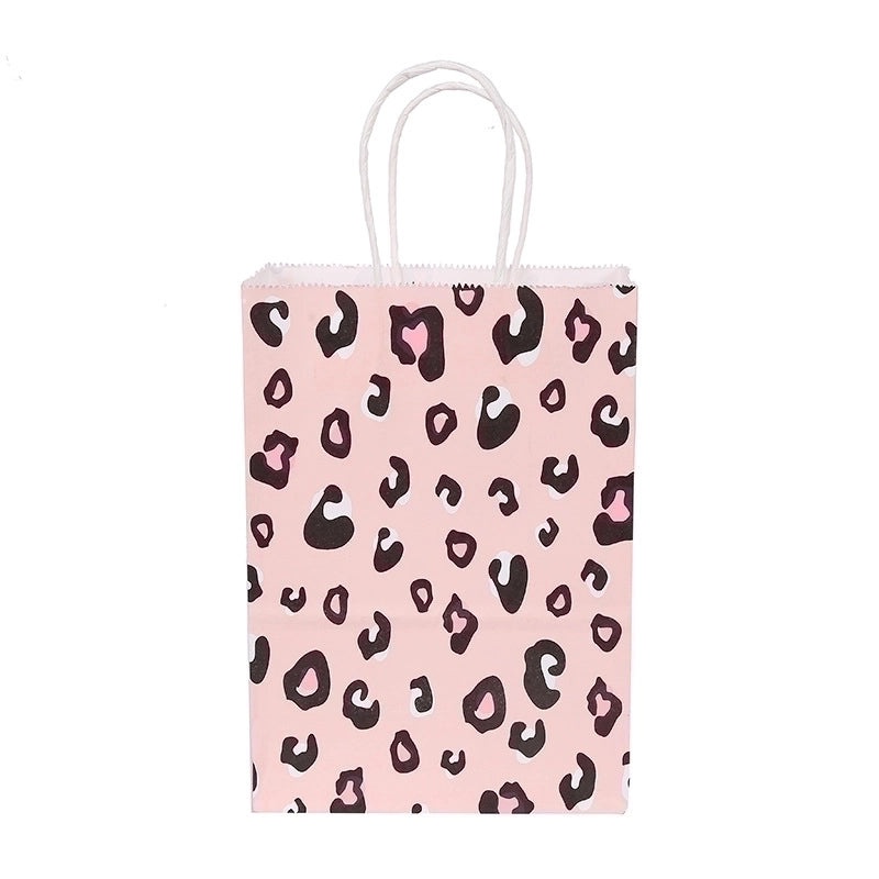 Animal Print Gift Bags Cute Zebra Tiger Leopard Pattern|Gift Bags and Wrapping Supplies