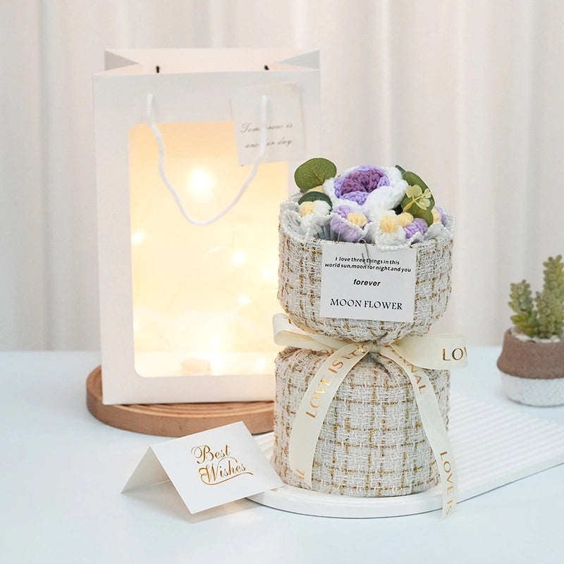 Charming Floral Fabric Artificial Flowers Bouquet|Home Decor Artificial Flowers