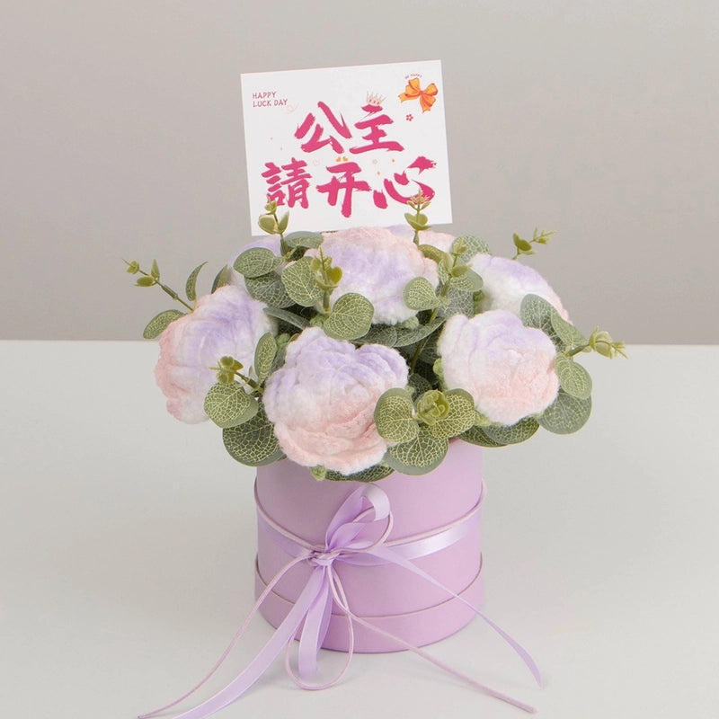 Elegant Valentine's Day Floral Yarn Accessories for Women|Fashion Jewelry