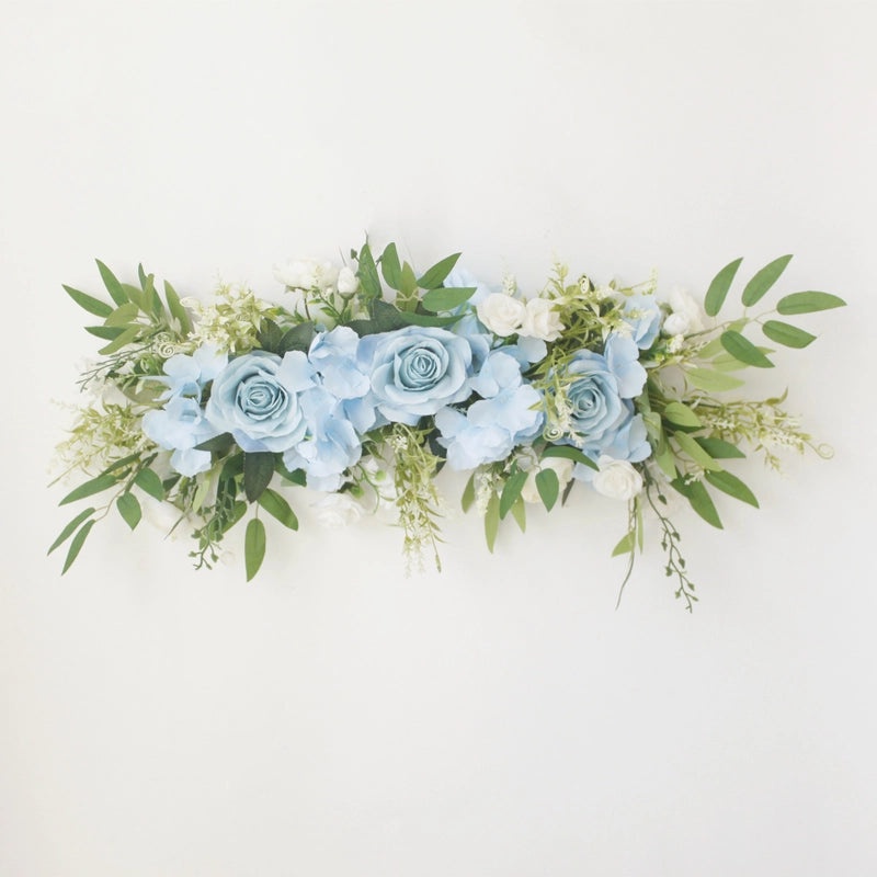 Romantic Pastoral Silk Flower Arrangement Artificial Flowers for Home Decor|Home Decor & Artificial Plants