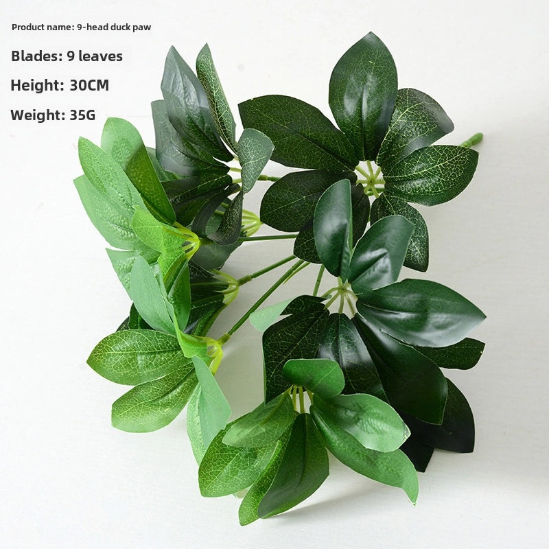 Artificial Green Potted Plant for Wall Decor | Home Garden Decorations