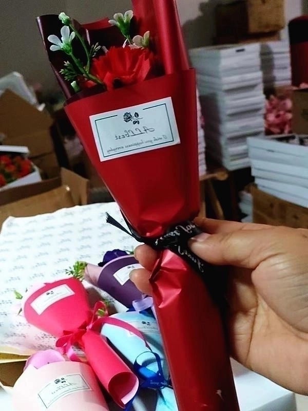 Beautiful Handmade Soap Flower Bouquet|Home Decor & Gifts