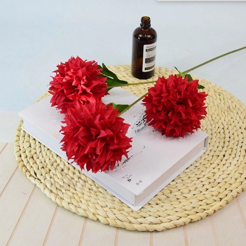 20 Pieces Artificial Silk Flowers Pastoral Style Decorative Floral Arrangement|Home Decor Artificial Flowers