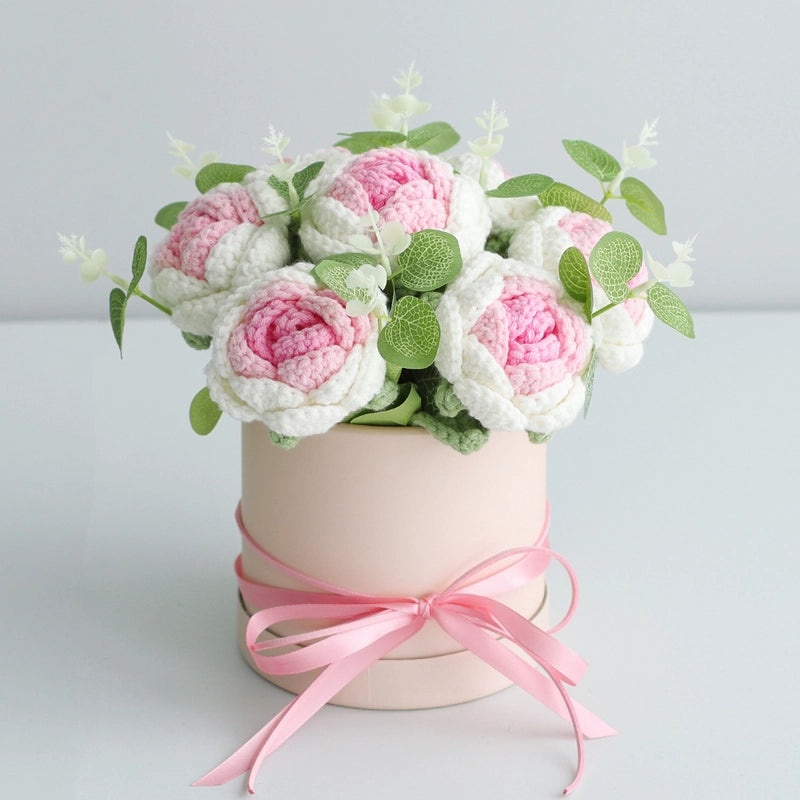 Elegant Valentine's Day Floral Yarn Accessories for Women|Fashion Jewelry