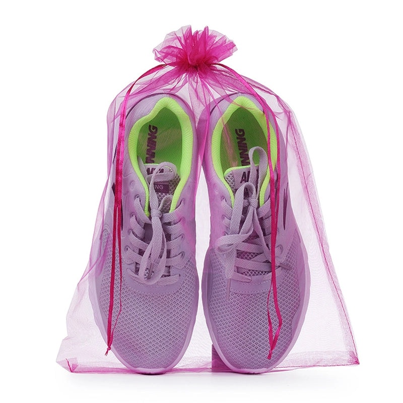 100 Pieces Solid Color Drawstring Bags 30x40cm for Wedding Candy Jewelry Gift Packaging|Packaging & Storage