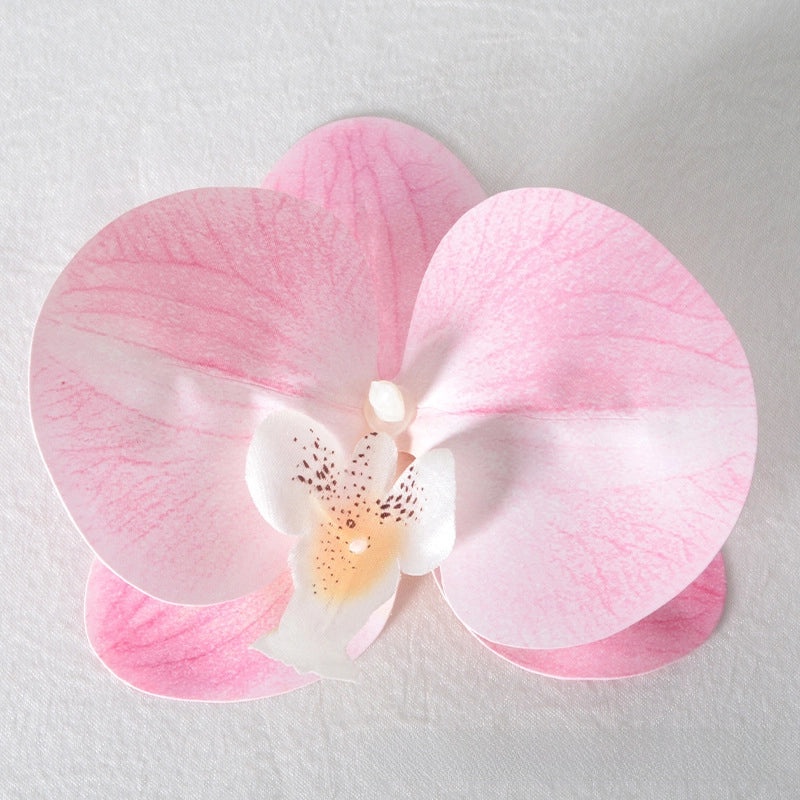 Artificial Phalaenopsis Flower Head Hairpin for DIY Wedding Decorations|Hair Accessories