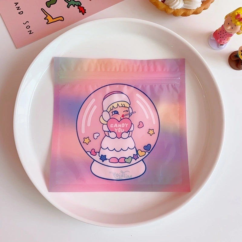 Adorable Bear Snack Pouch for Biscuits and Candy | Food Storage Bags