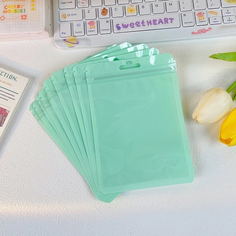 Stylish Solid Color Plastic Jewelry Gift Bag for Accessories | Jewelry Packaging