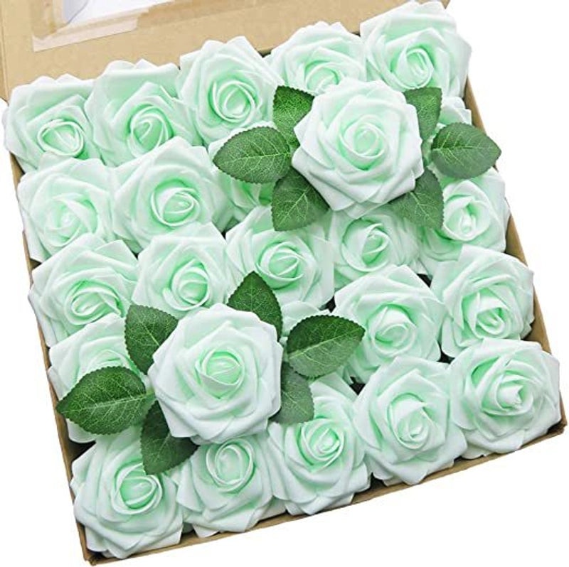 Chic Floral Plastic Artificial Flowers for Women|Home Decor & Artificial Flowers